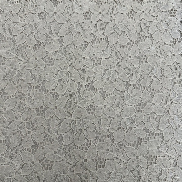 WHBM Lace Cap Sleeve Top Small | Floral Overlay | Lined - Picture 5 of 11